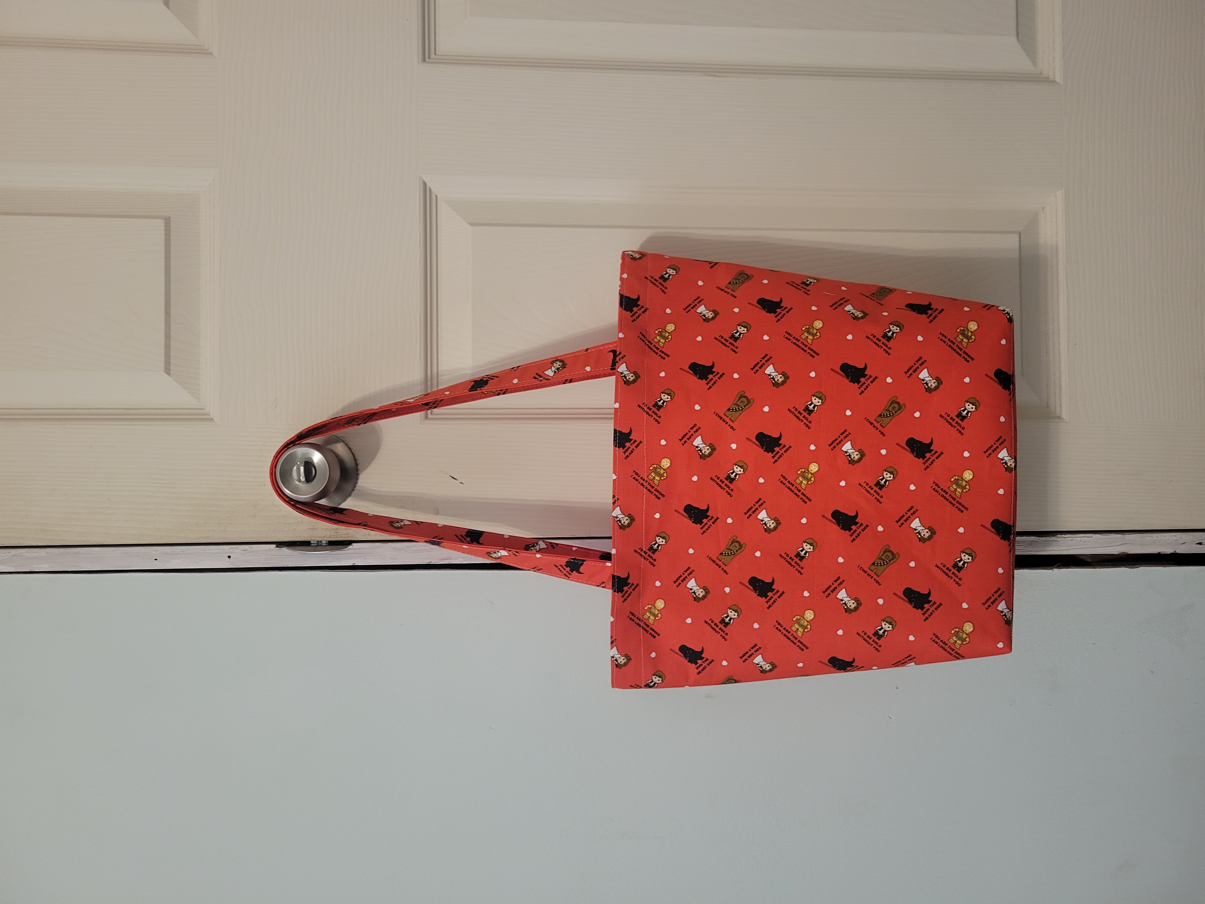 Red Star Wars Tote Bag