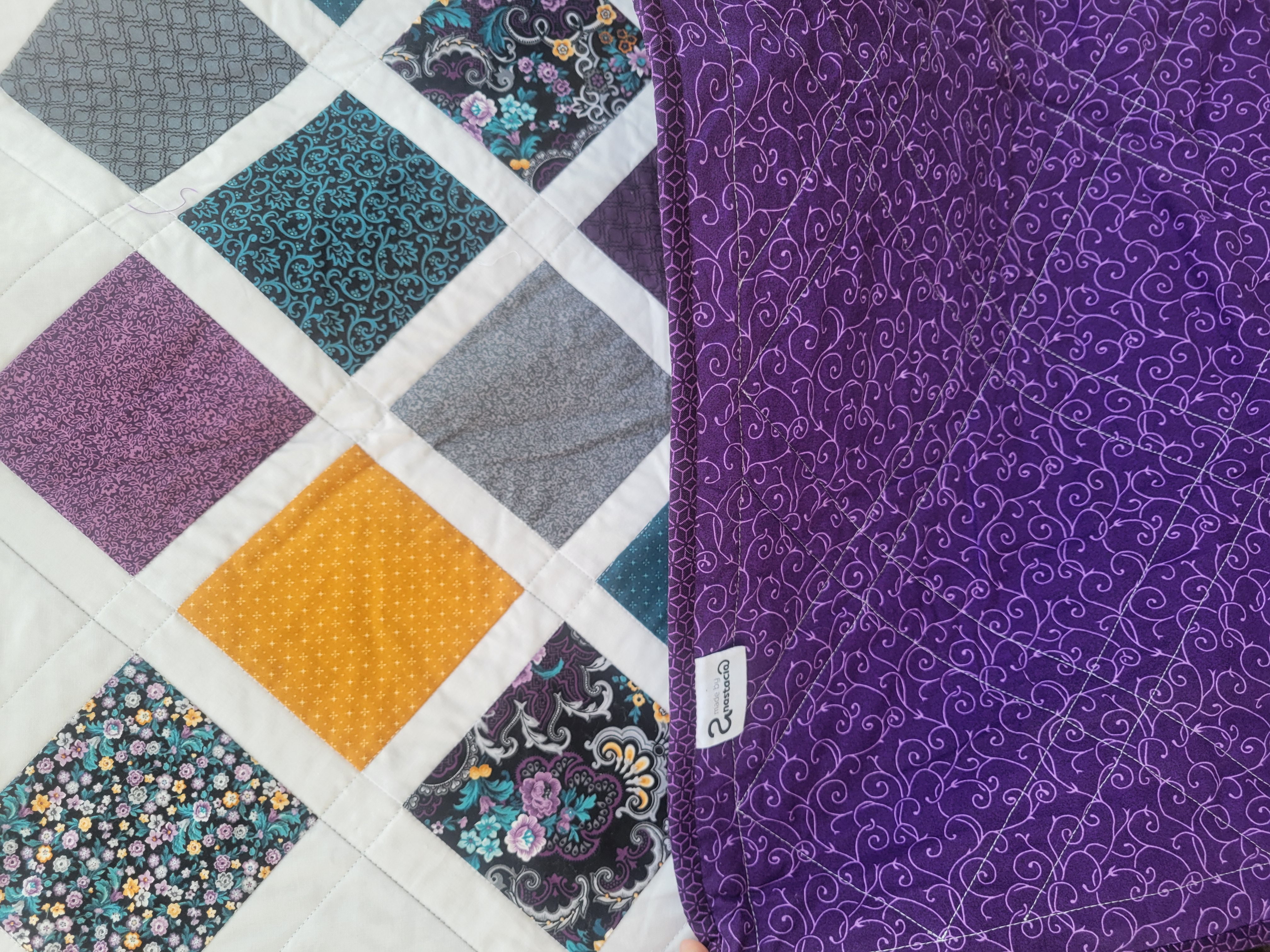 Midnight Soiree Lattice Quilt