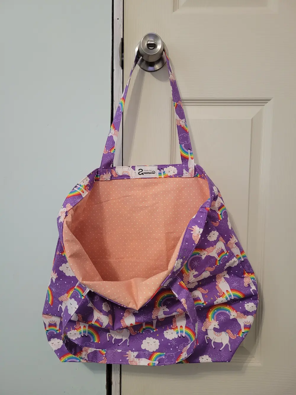 Unicorn Rainbow Tote Bag