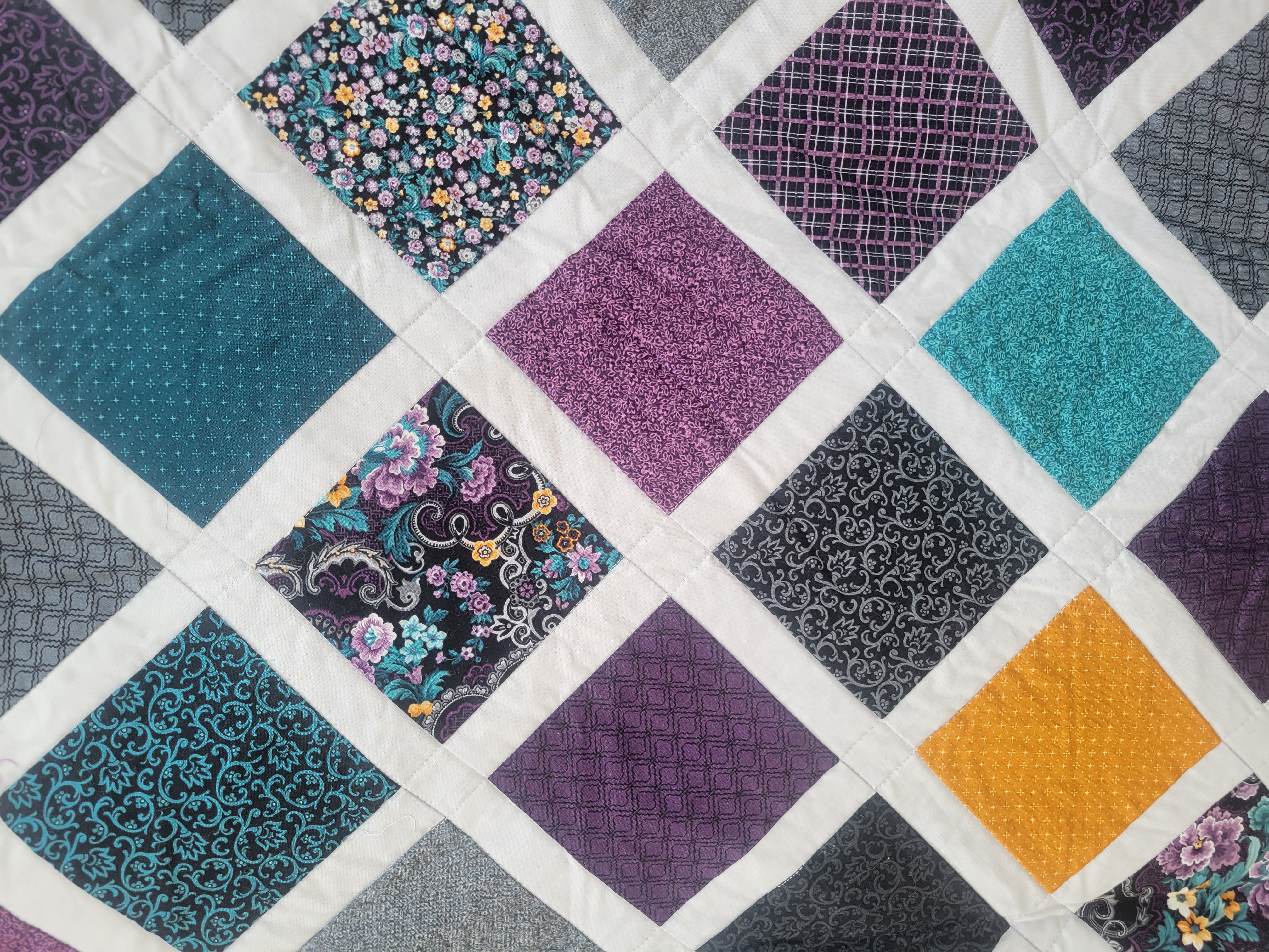 Midnight Soiree Lattice Quilt