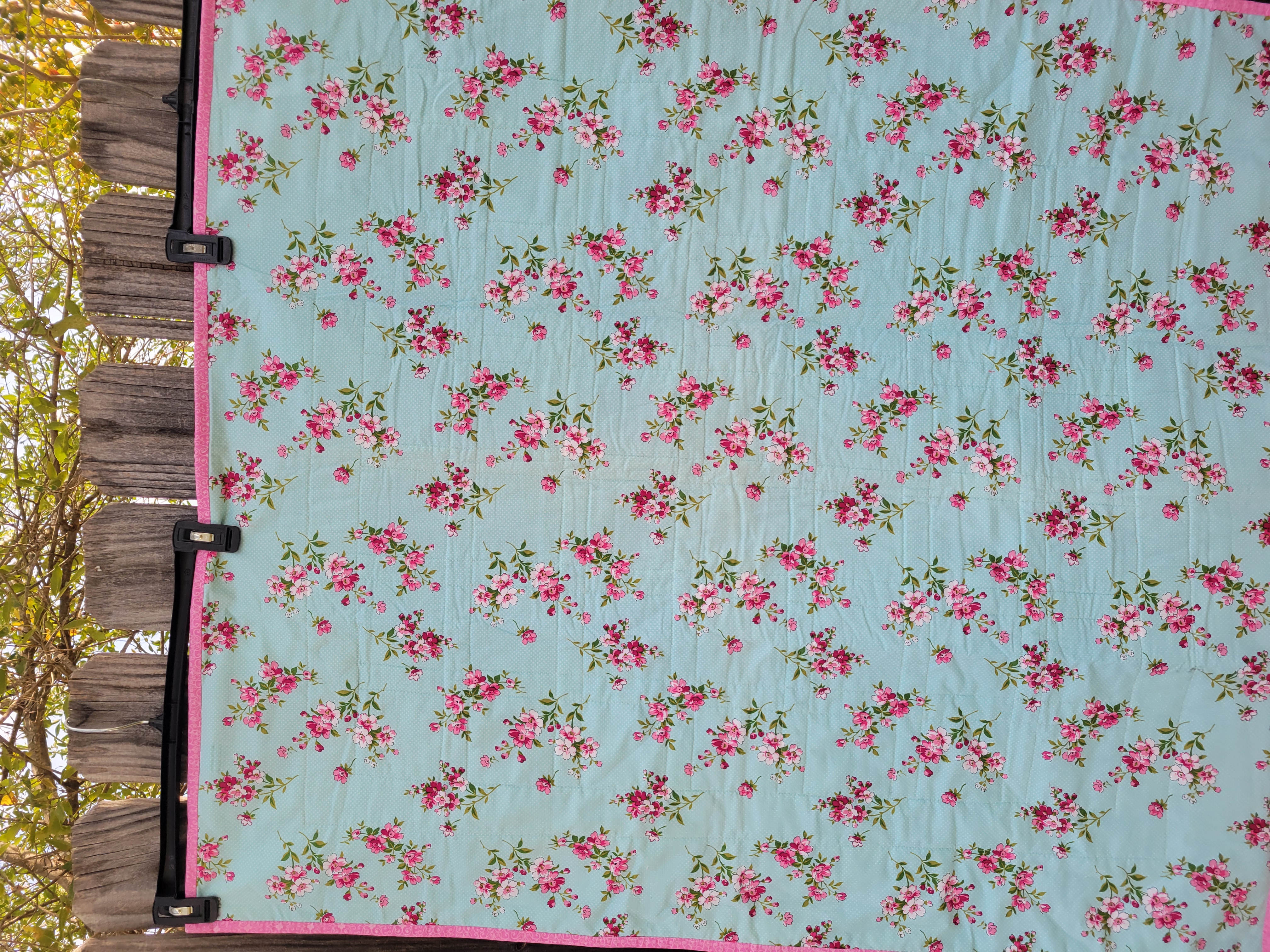 Pastel Modern Charm Quilt