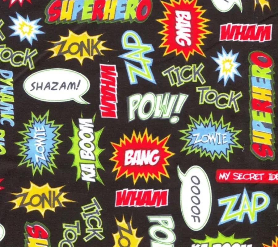 Onomatopoeia Tote Bag