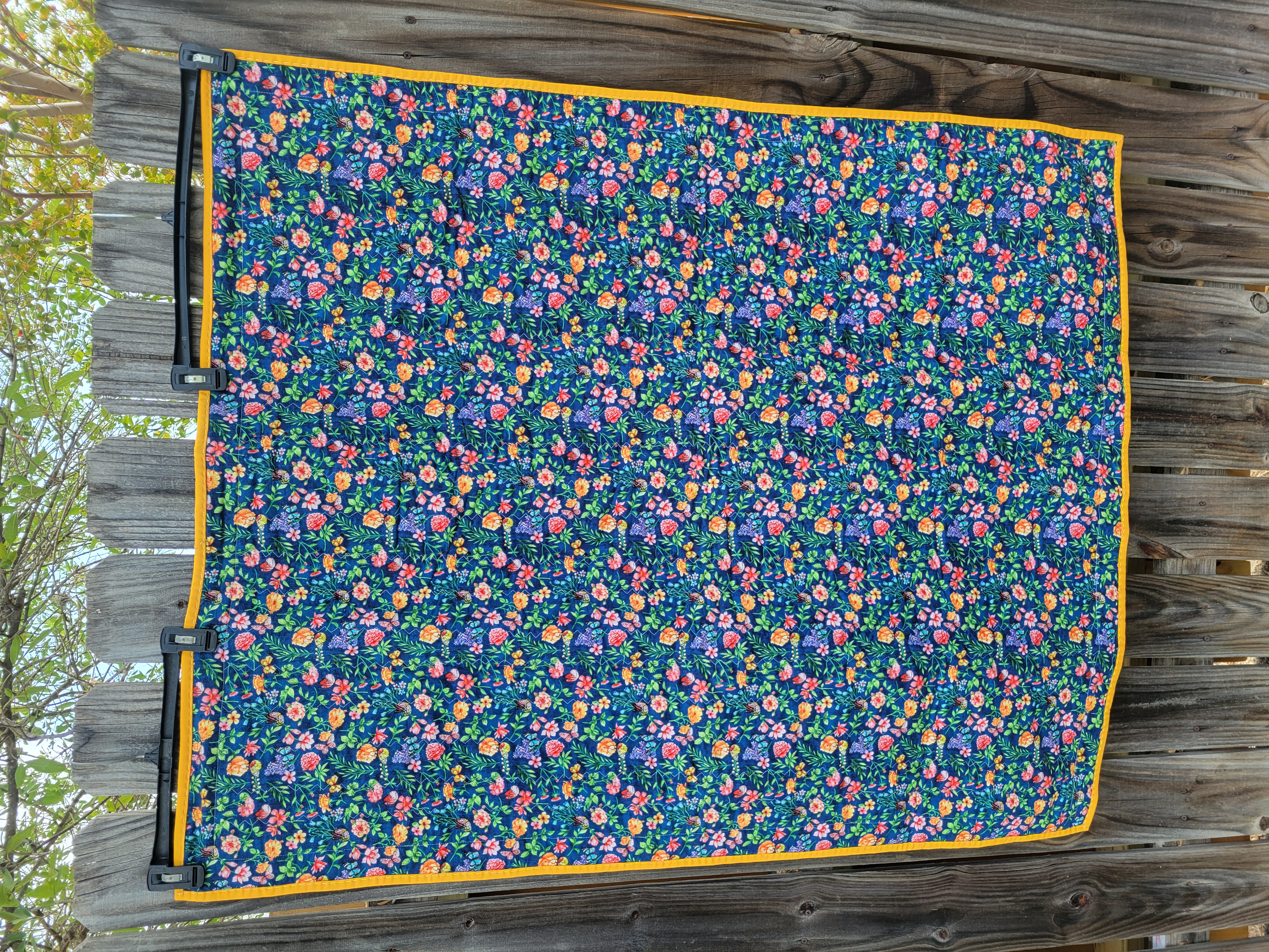 Abundance Baby Lattice Quilt