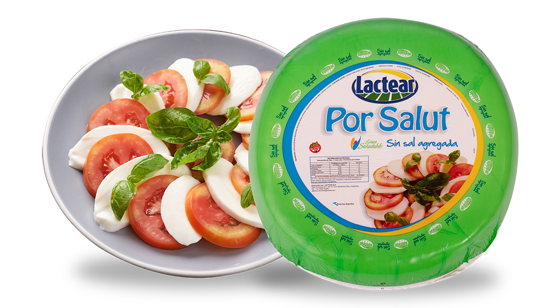 Queso Por Salut sin sal agregada Lactear