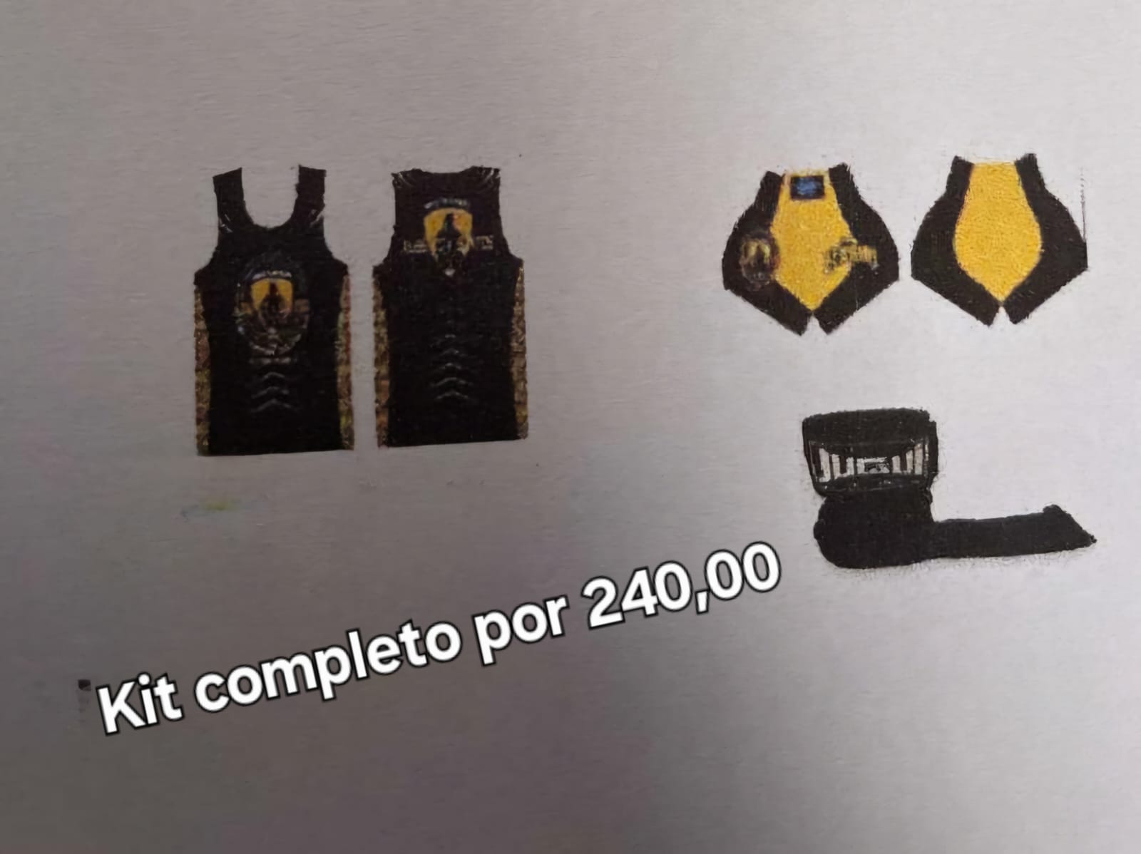 KIT DE TREINO COMPLETO