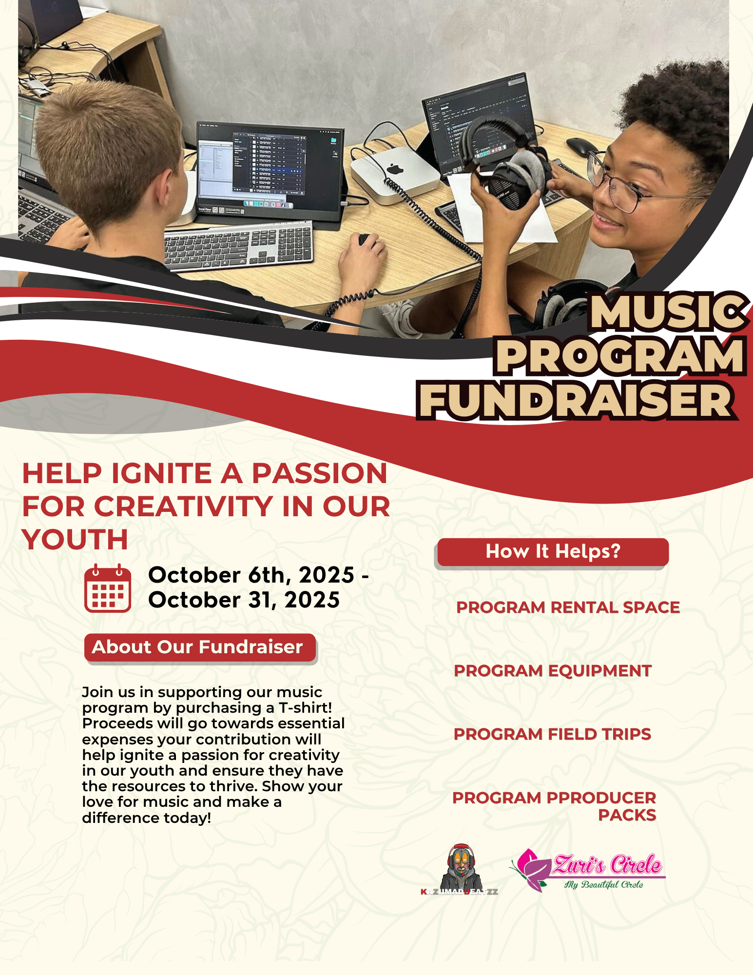 KBZ Music Program T-Shirts