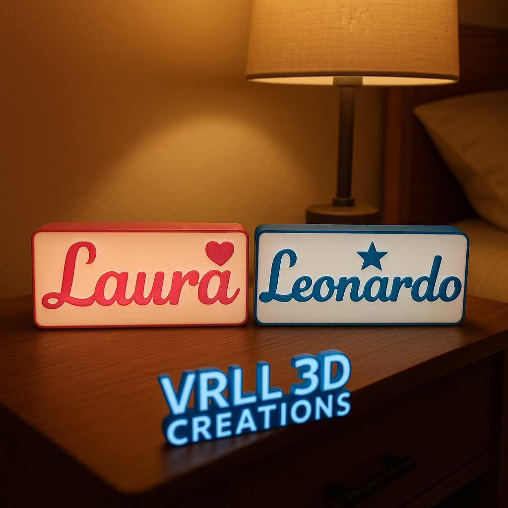 Personalized Name LED Lightbox