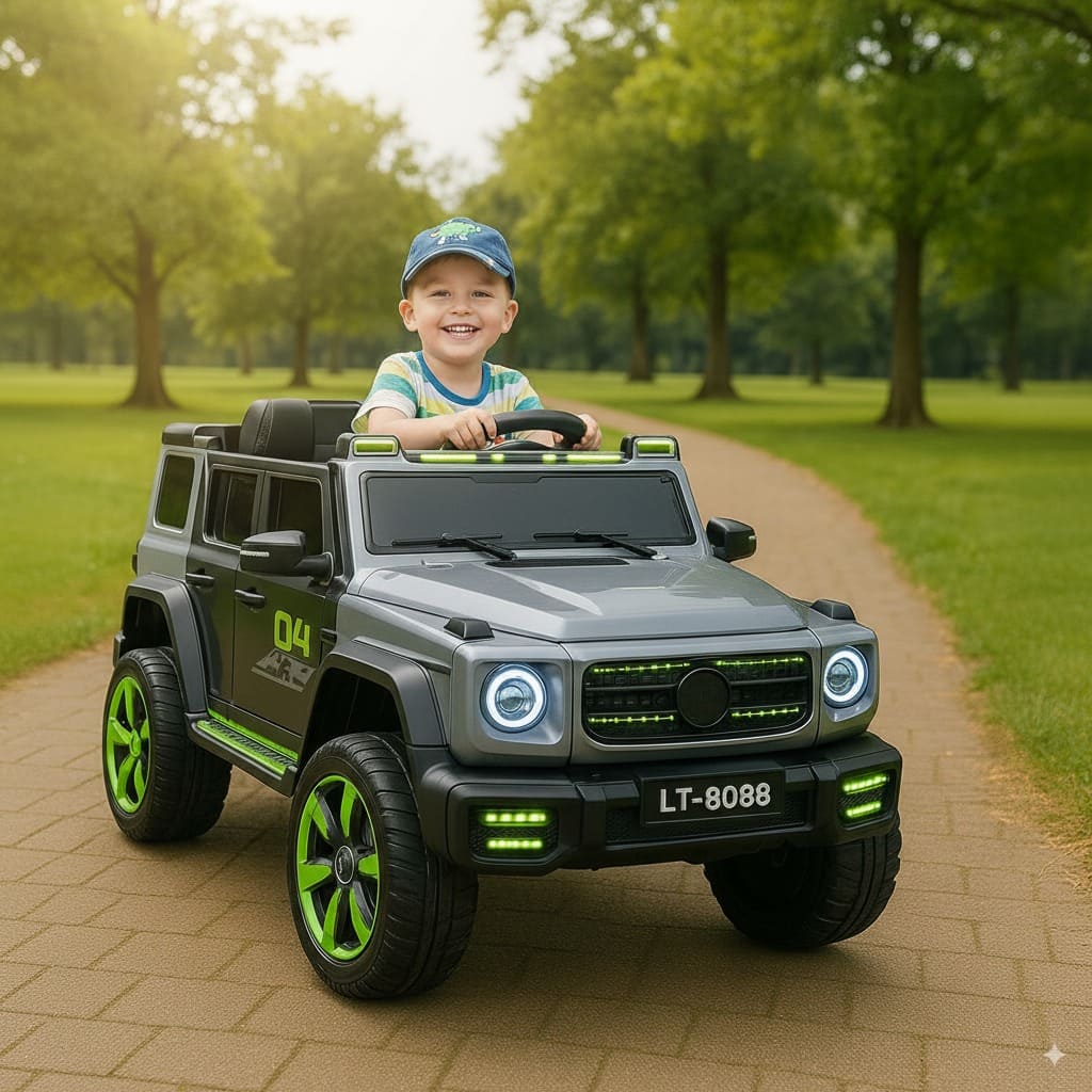 Coche eléctrico infantil todoterreno