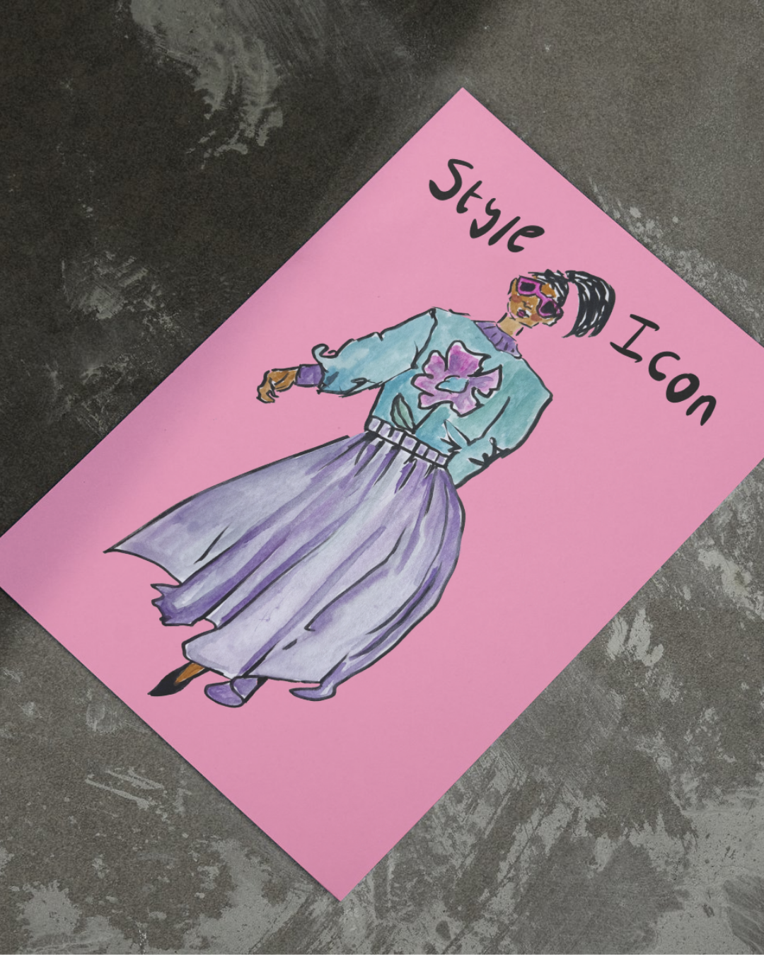 Style Icon Art Print