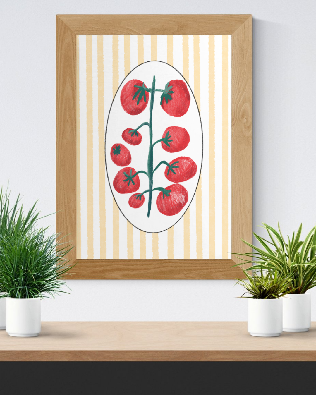 Tomato Art Print 