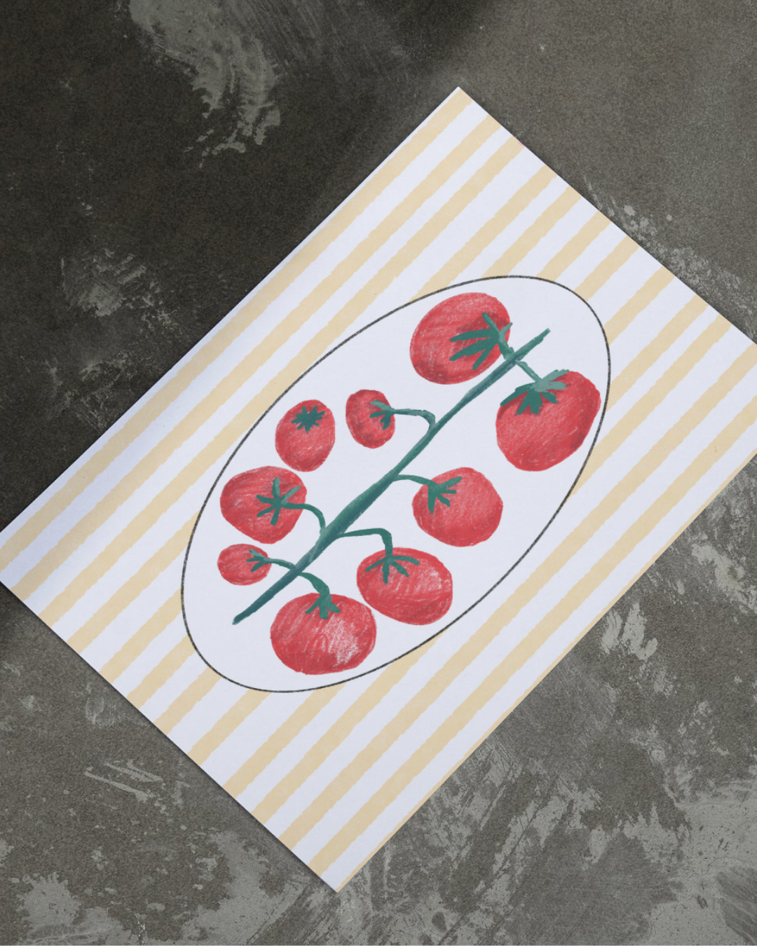 Tomato Art Print