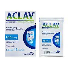 ACLAV Amoxicilline + Acide clavulanique