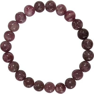 Natural Purple Stone Beaded Bracelet