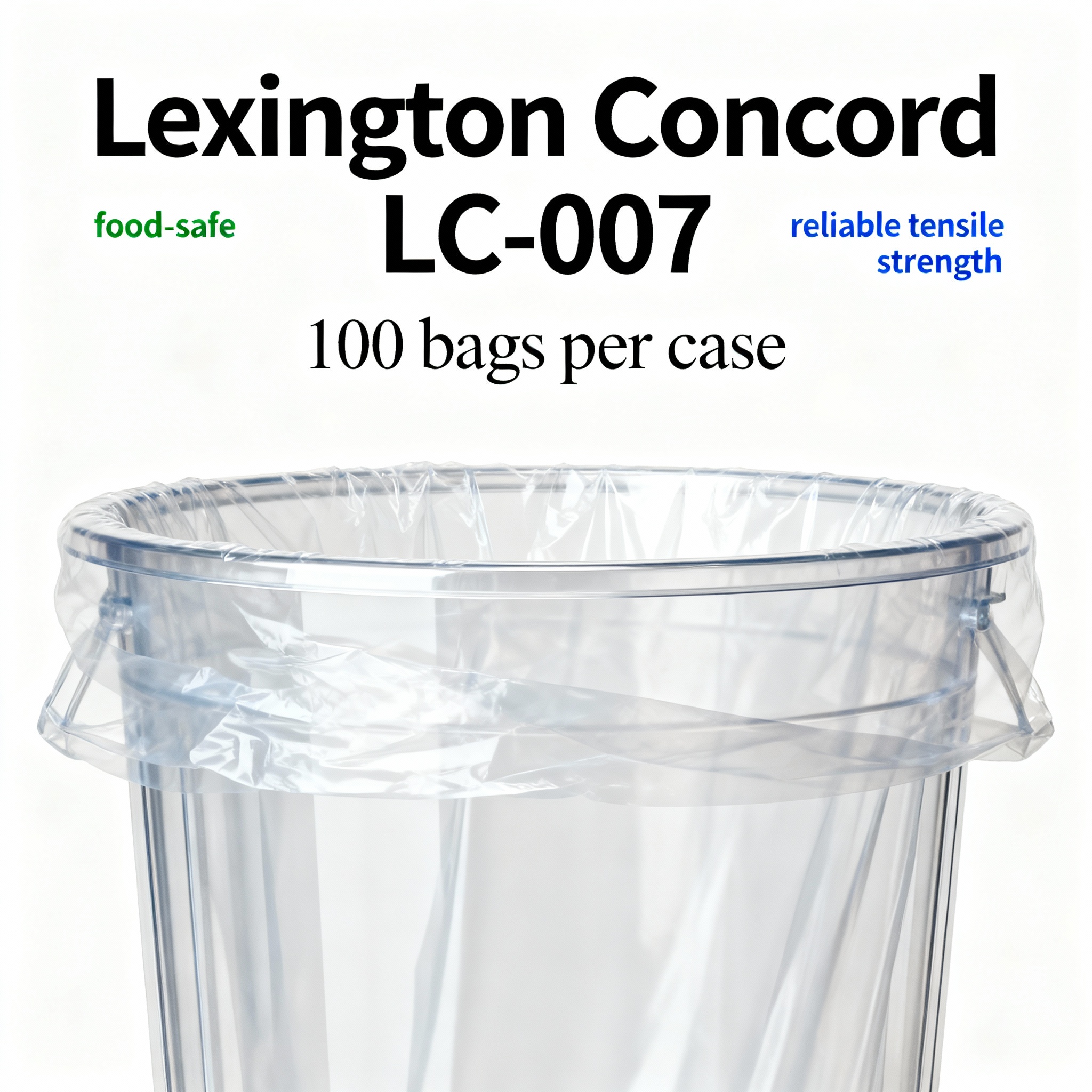 Clear Trash Bags
