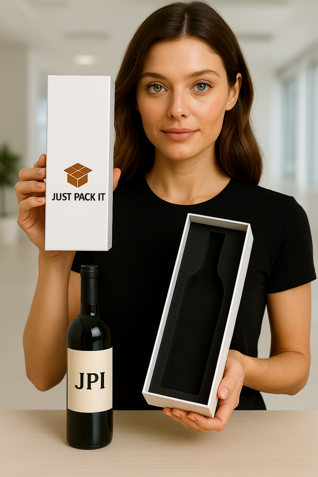 Rigid Wine Bottle Box