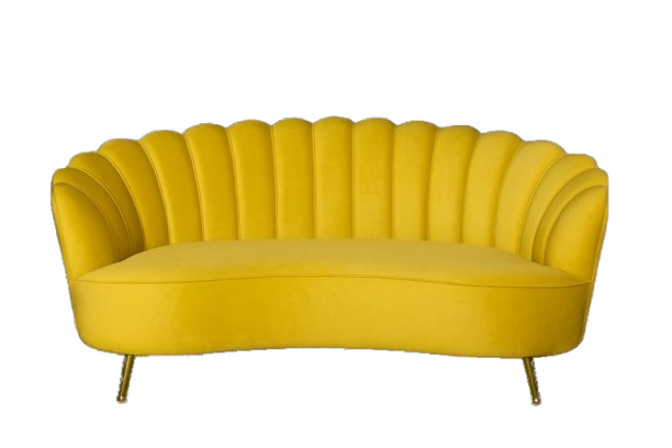 Red Vip sofa for event 