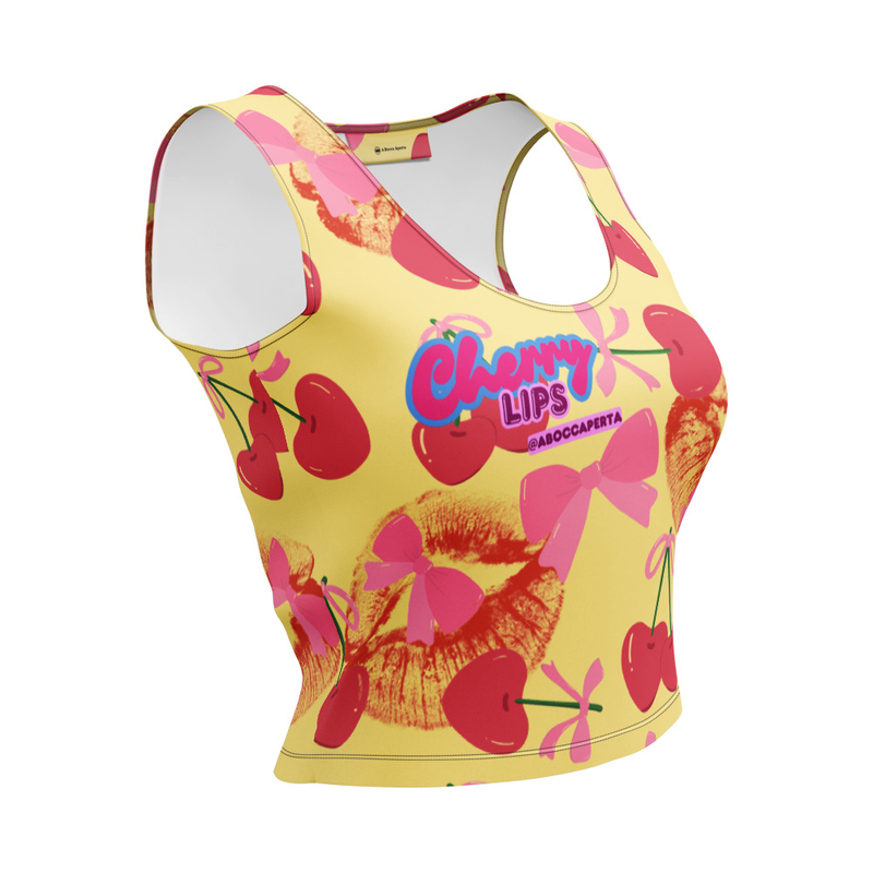 Cherry Lips Crop Top