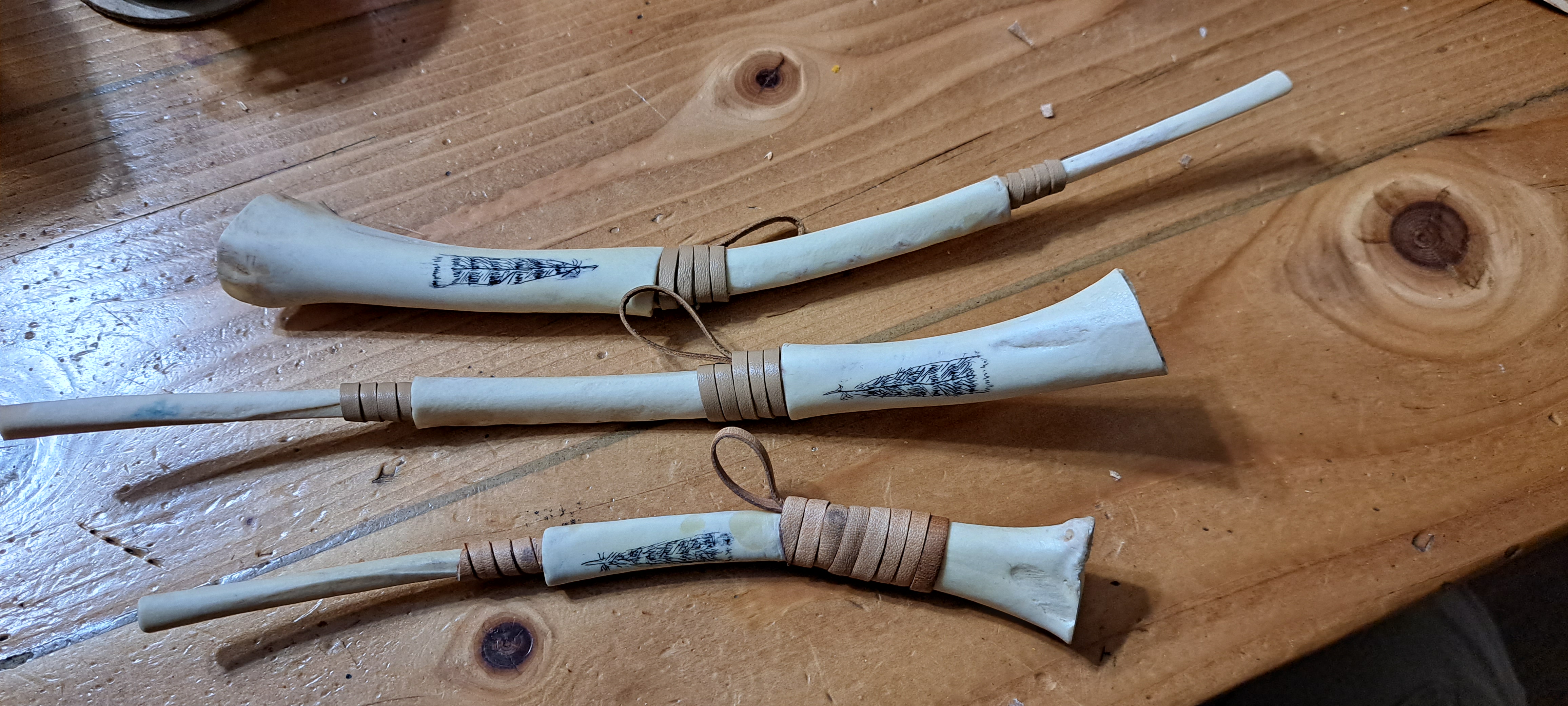 Handcrafted Turkey Wingbone Calls