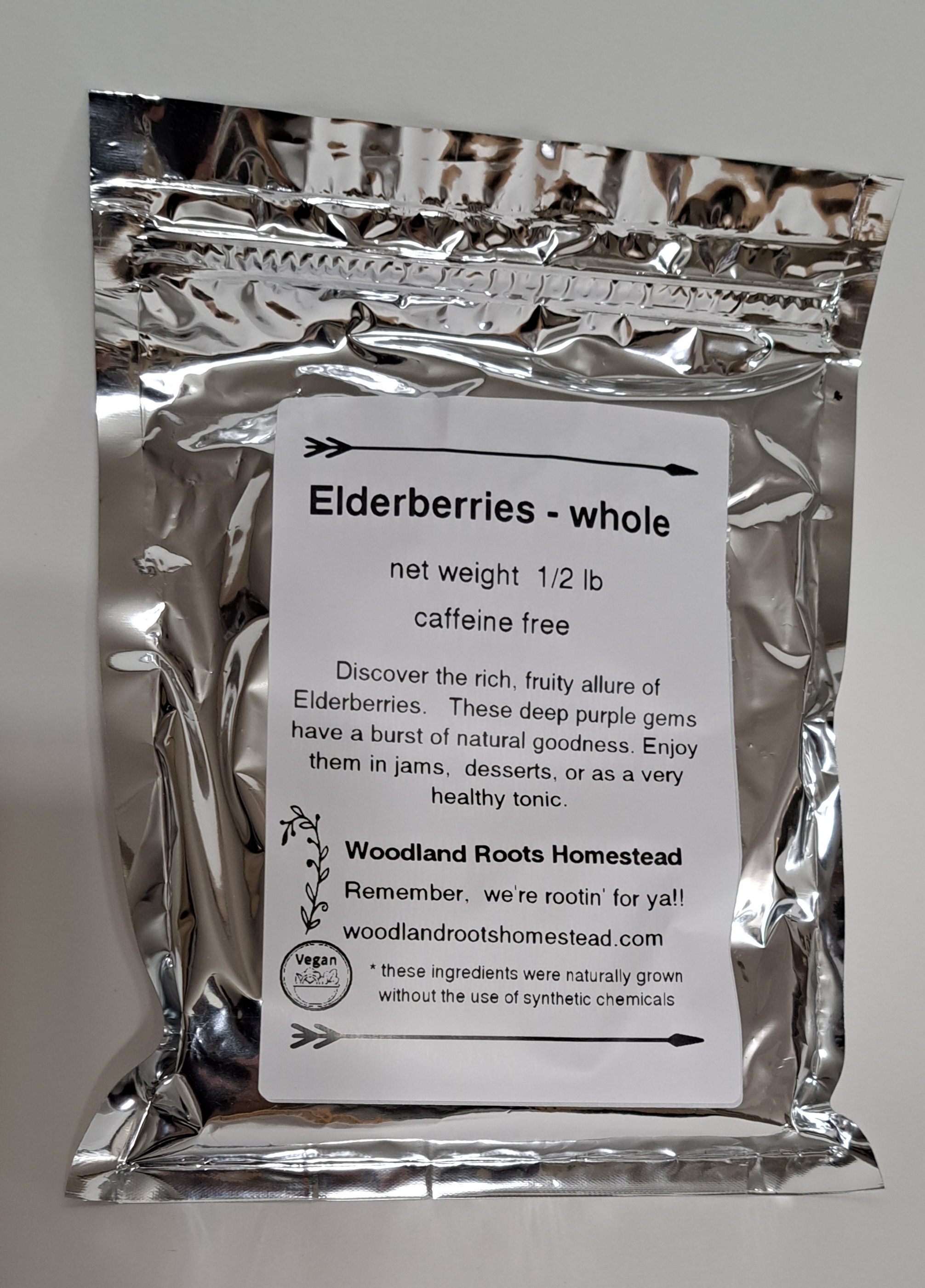 Elderberries - whole