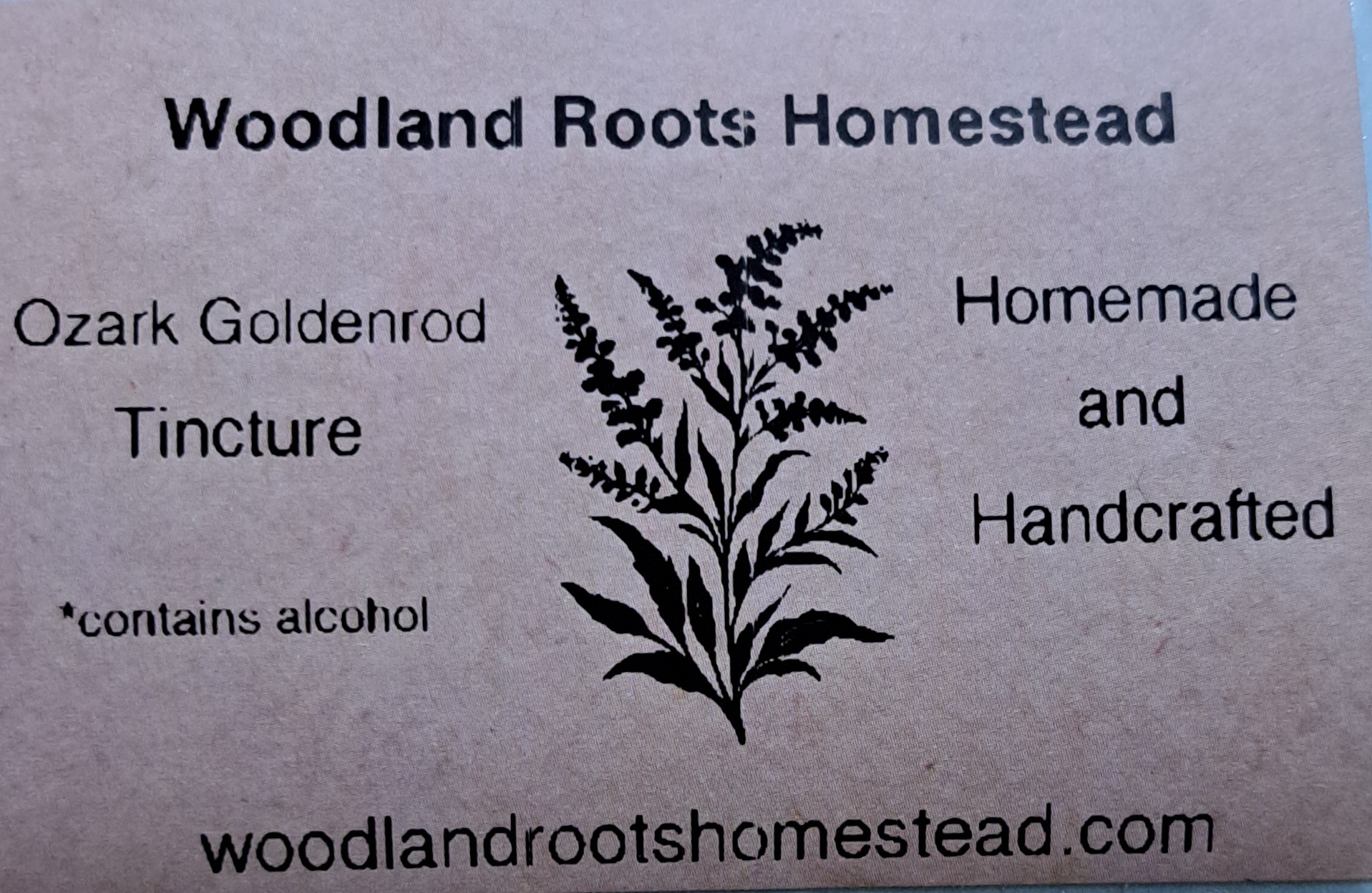 Ozark Goldenrod Tincture