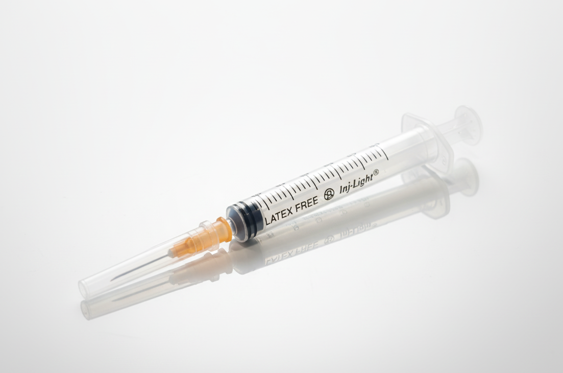 Research Reconstitution Kit - 2x Syringes & Needles
