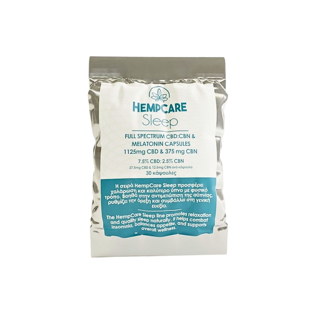 HEMPCARE SLEEP 10% – Κάψουλα (30 τμχ)
