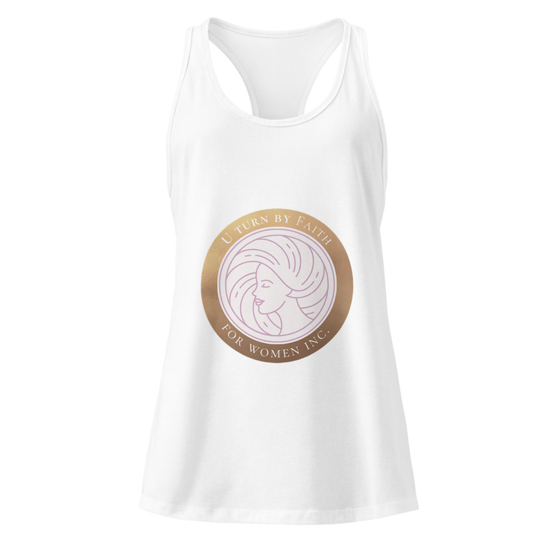Women’s fitted racerback tank top