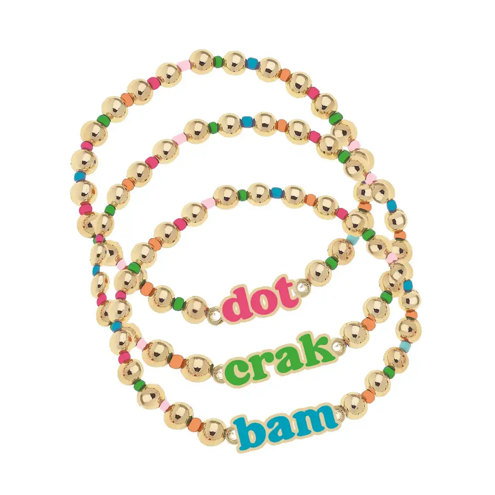 Mahjong Beaded Bracelets