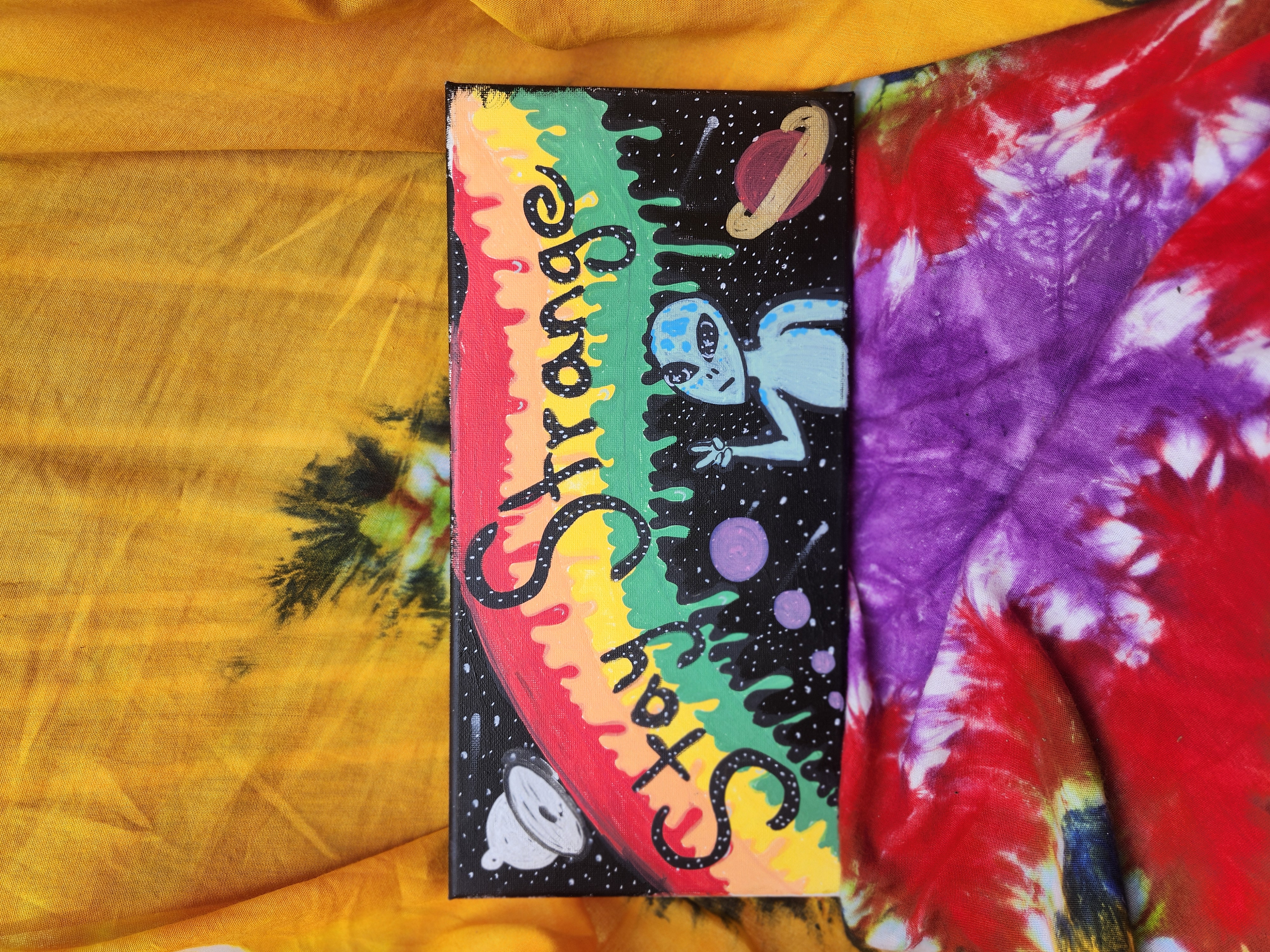 Stay Strange Art Canvas