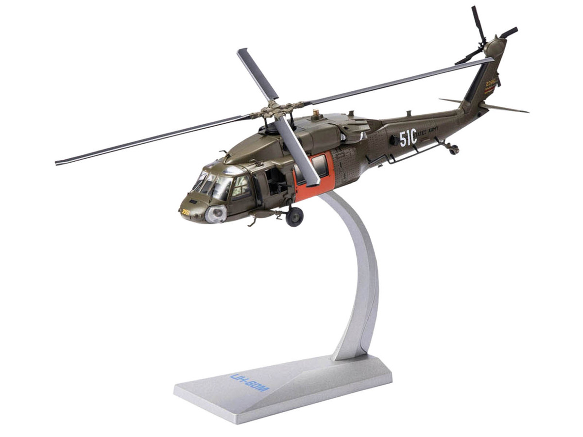 Brand new 1/72 scale diecast model of Sikorsky UH-60 Black Hawk Helicopter "51C"