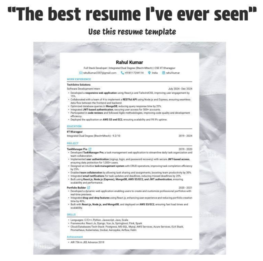 Viral CV / Resume Template