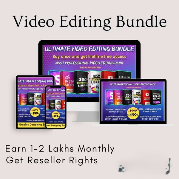 Master Graphic Design & Video Editing in One Course