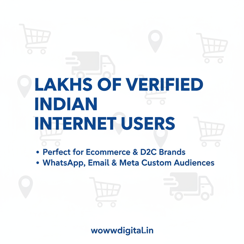 India Internet Users Database