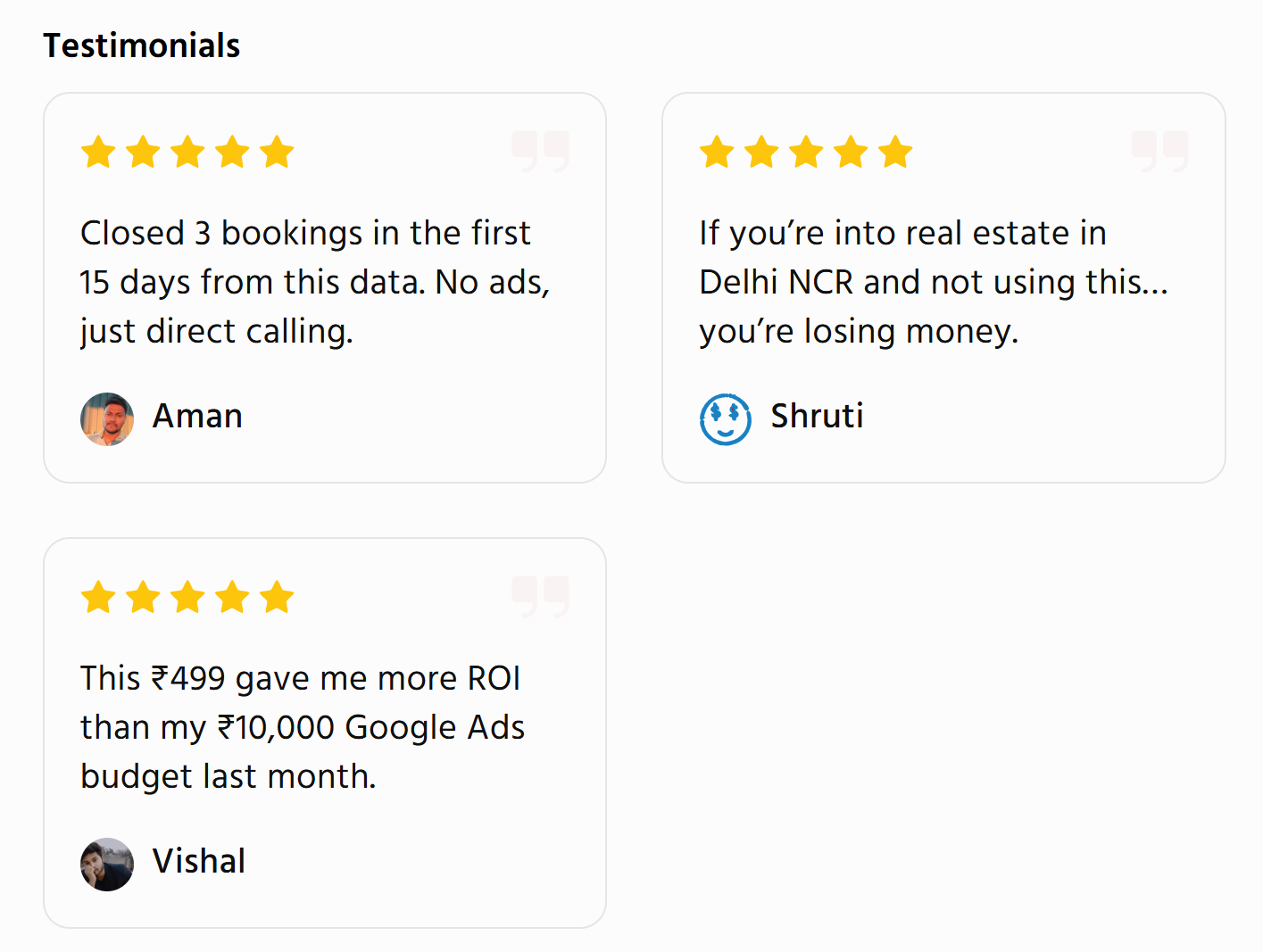 Get 20,000+ Real Estate Leads in Delhi NCR! 🎯