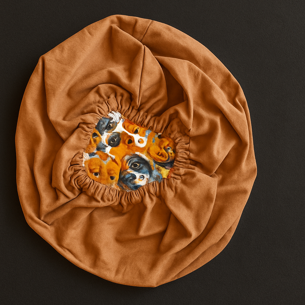 Cozy Pet Bed in Brown