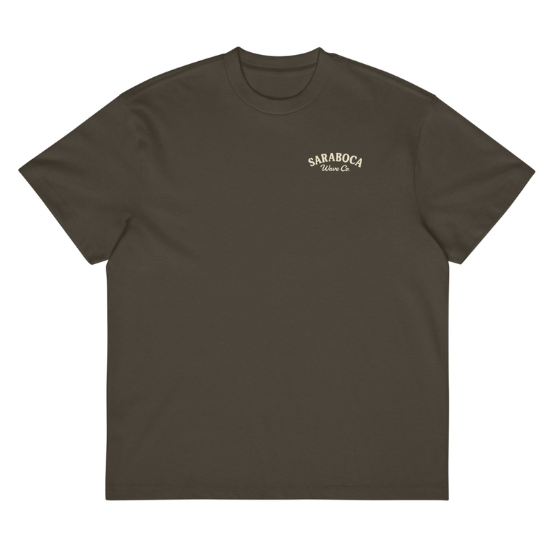 Mens Oversize "Bringing The Waves To You" Tee