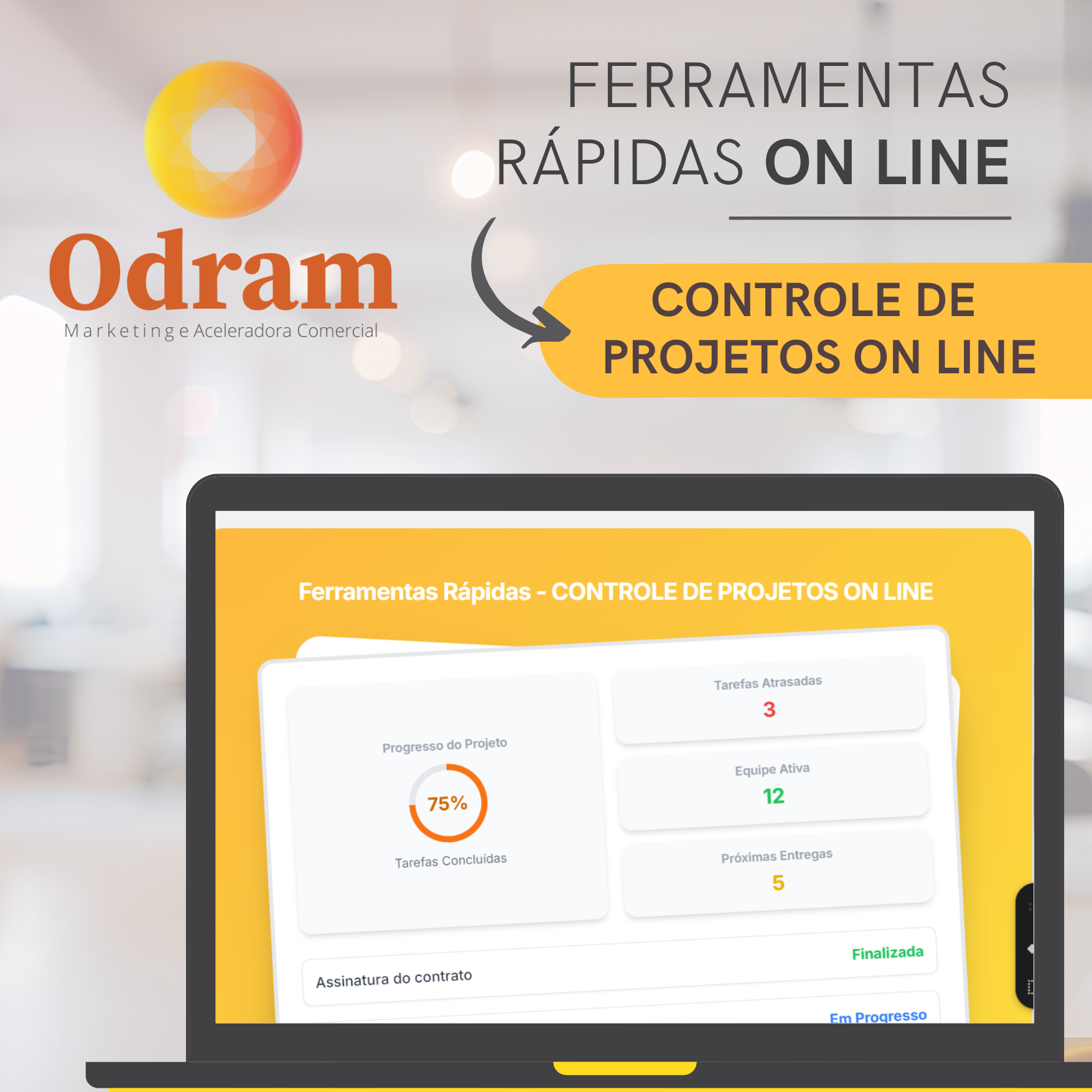 Controle de Projetos On Line