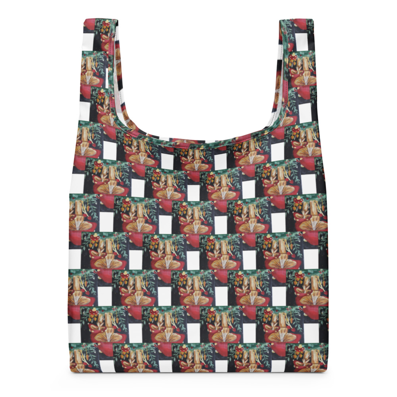 Shopping bag Mushroom Print