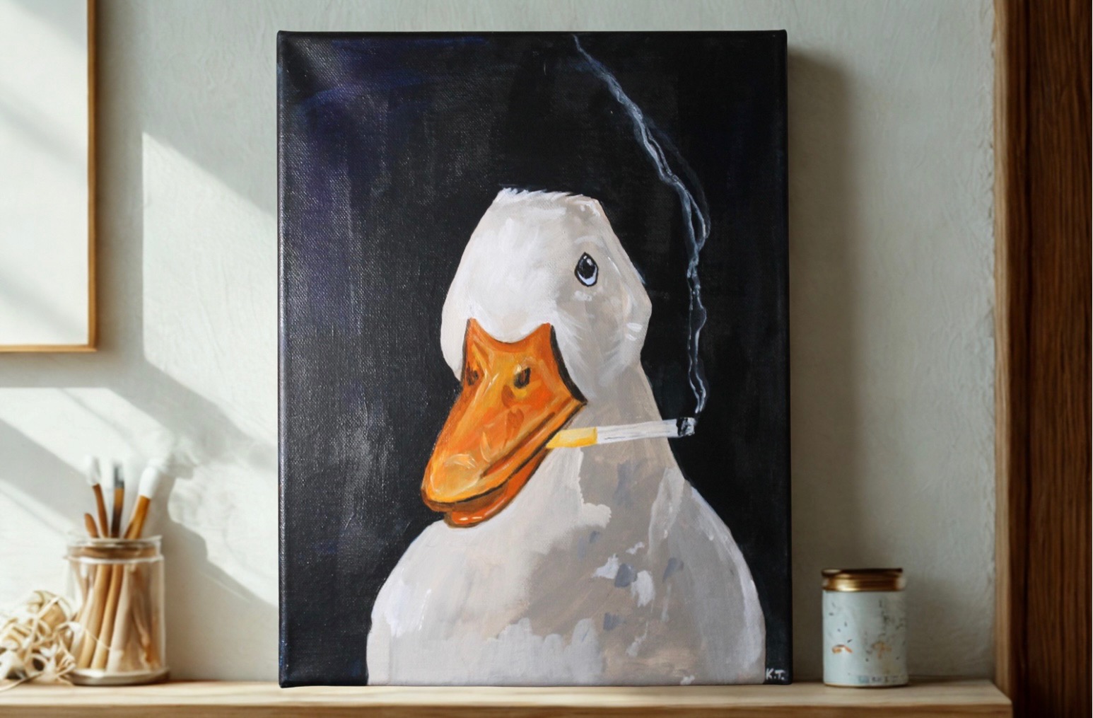 Ducks do smoke