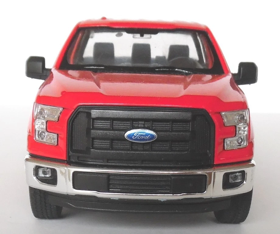 Red Diecast 2015 Ford F-150 Regular Cab 1/24 Welly New