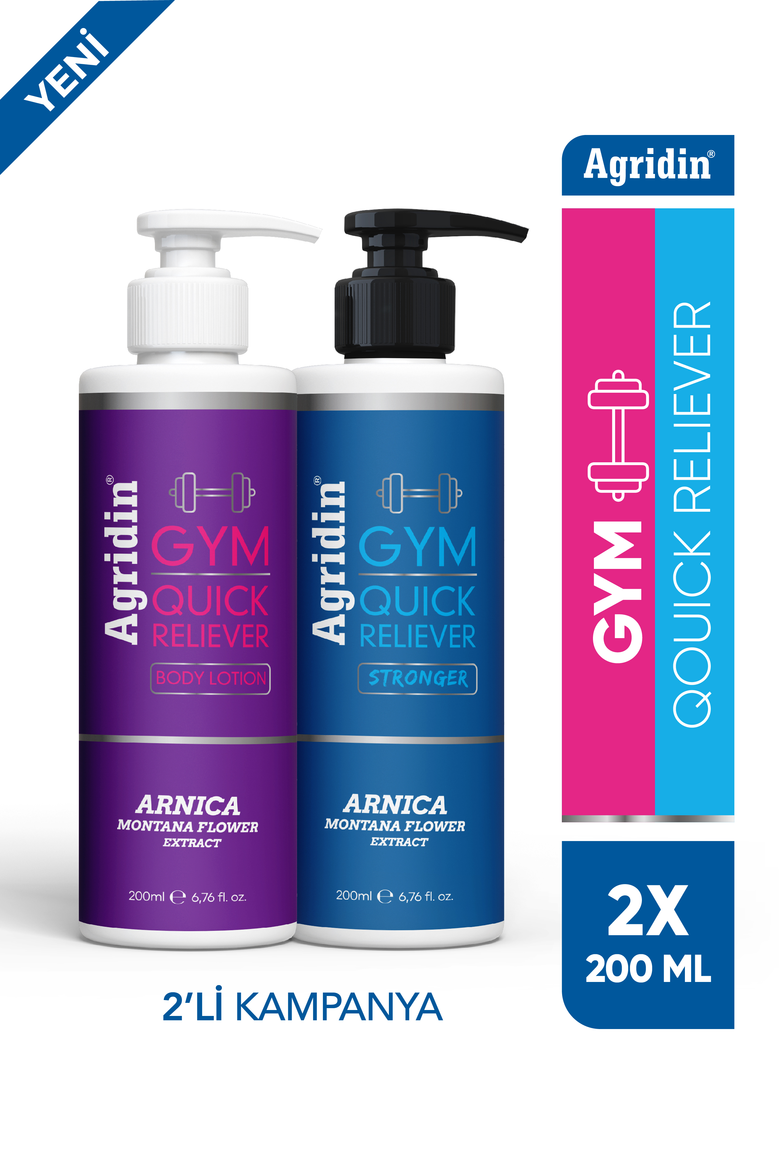 Agridin Gym Quick Reliever Set