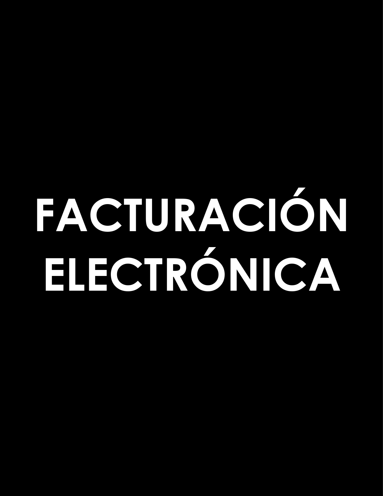 Facturación Electrónica