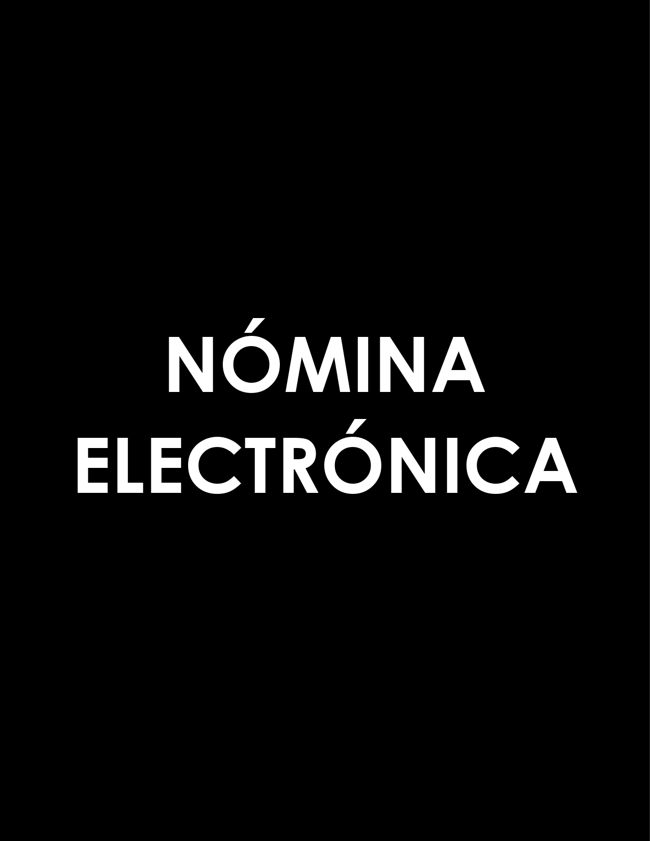 Nómina Electrónica