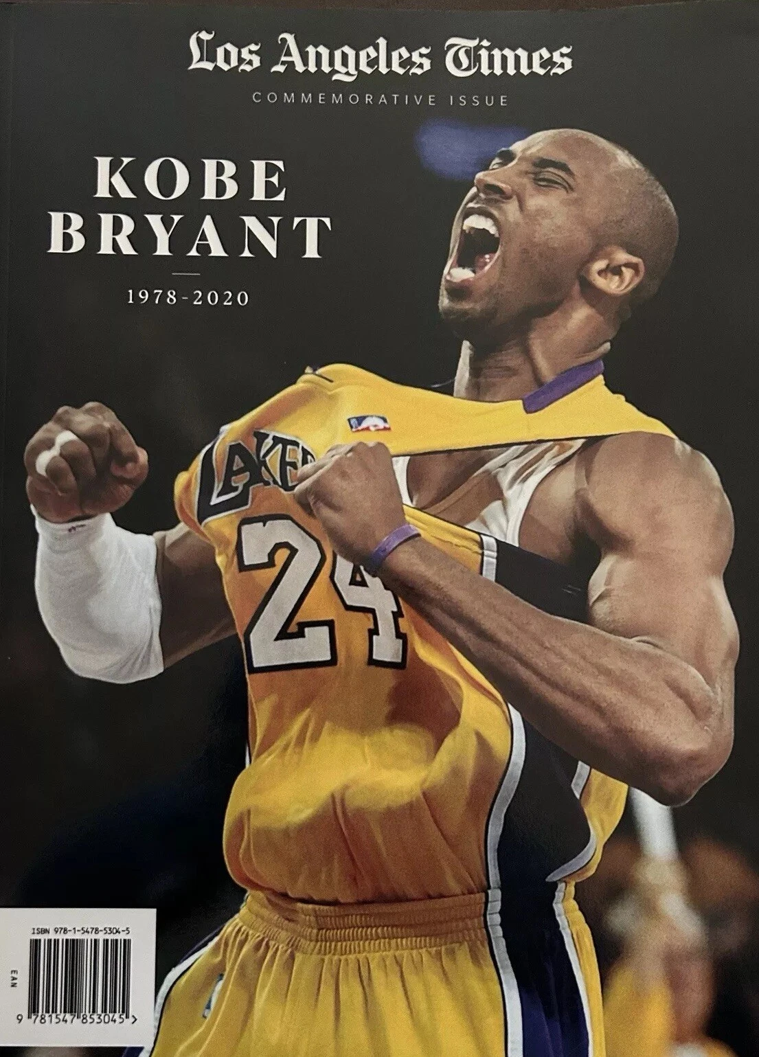 Los Angeles Times Kobe Bryant Commemorative Issue