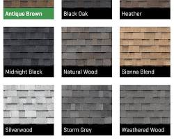 Antique Brown Roof Shingles