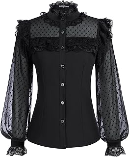 Women's Victorian Gothic Blouse