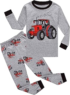 Kids Tractor Pajama Set