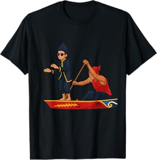 Traditional Boat Ride Graphic T-Shirt