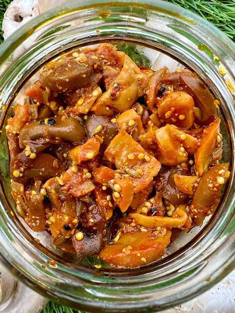 Homemade Mushroom Pickle
