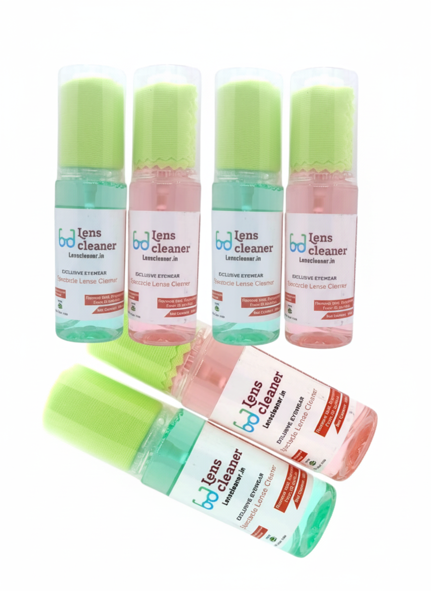 Lens Cleaner Spray with selvet